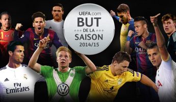 UEFA : Les nommés pour le plus beau but 2014/15