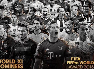 FIFA/FIFPro World XI 2015 : La liste des 55 joueurs nommés dévoilée