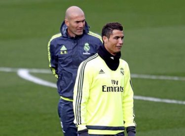 Real : Zidane « J’espère que Ronaldo et Benzema seront prêts et à 100 % mercredi »