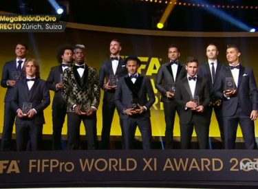 FIFA : Le FIFPro World XI 2015 dévoilé