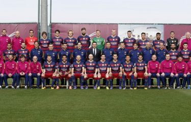 Barça : La photo officielle 2015-16