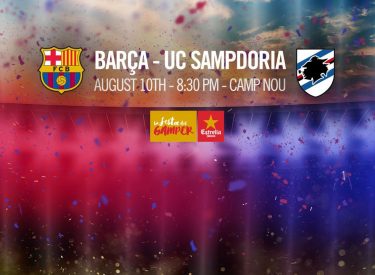 Gamper : Sampdoria v Barça 20h30 : Premier test de la saison avant la Supercopa