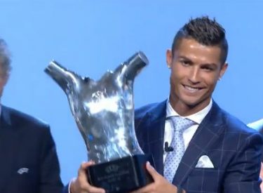 UEFA : Cristiano Ronaldo élu meilleur joueur d’Europe