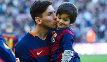 Barça : Premier entraînement pour Thiago Messi