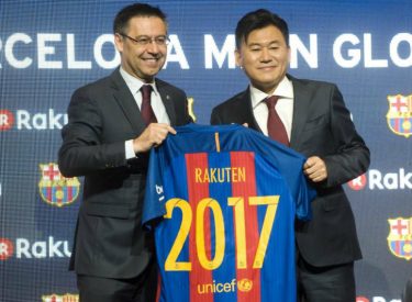 Barça : Rakuten, nouveau sponsor des blaugranas