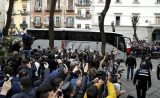 LDC : Les supporters napolitains armés de klaxons et casseroles