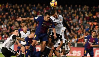 Valence v Barça : Les compositions, Piqué et André Gomes titulaires