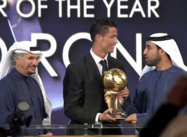 Globe Soccer Awards : Cristiano remporte son cinquième trophée